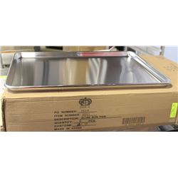 ON CHOICE: 1/2 SIZE ALUMINUM BUN PANS - ONE CASE,