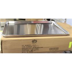 ON CHOICE: 1/2 SIZE ALUMINUM BUN PANS - ONE CASE,