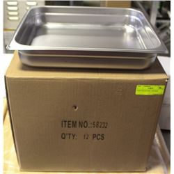 NEW STEAM PANS - ONE BOX