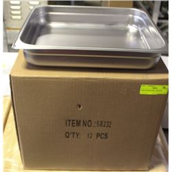 NEW STEAM PANS - ONE BOX