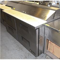 TRUE 4 DRAWER REFRIGERATED PREP STATION