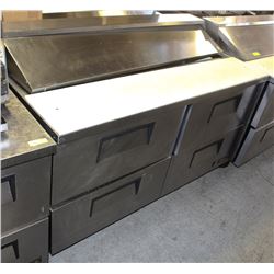 TRUE 4 DRAWER REFRIGERATED PREP STATION