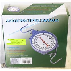 NEW ZEIGERSCHNELLWAAGE HANGING SCALE FOR FAST