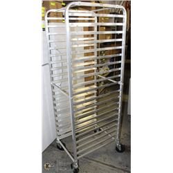 NEW ALUMINUM 20 PAN BUN RACK