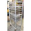 Image 1 : TRAY RACK WITH TRAYS