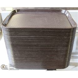 LOT OF APPROX 50 CAFETERIA TRAYS