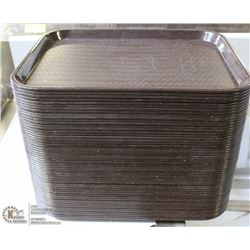 LOT OF APPROX. 50 CAFFETERIA TRAYS
