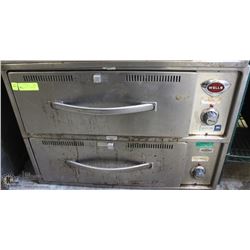 WELLS RWD-2, 2 DRAWER WARMER