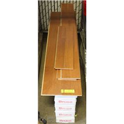 LOT OF 60 SQ FEET NATURAL TONE ENGINEERED OAK