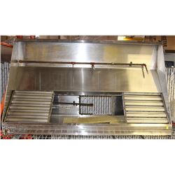 72" STAINLESS STEEL HOOD VENT