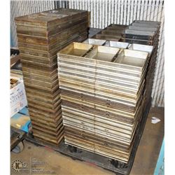 PALLET OF 4 STRAP BREAD PANS