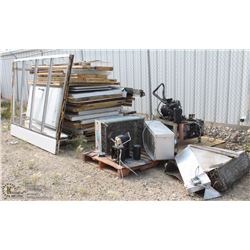 WALK IN COOLER. DIMENSIONS UNKNOWN COMES WITH