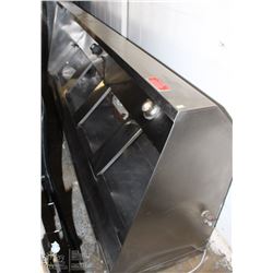 LARGE LOT OF EXHAUST PIECES AND A HOOD FAN