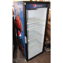 PEPSI COOLER 25" X 23" X 63"