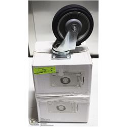ON CHOICE:4 NEW CASTORS - 2 LOCKING, 2 NON-LOCKING