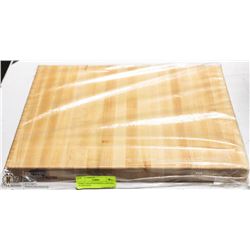 ON CHOICE: HARD CANADIAN MAPLE CARVING BOARD NEW