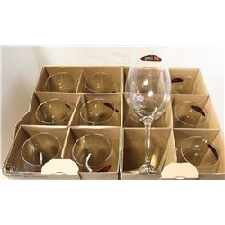 RIEDEL DEGUSTIAZONE WINE GLASSES - LOT OF 12 - NEW