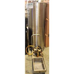 WASTE OIL PUMP SYSTEM WITH TRANSPORTER