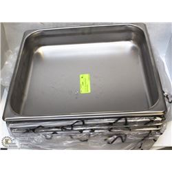 LOT OF 6 - NEW STEAM PANS JOHNSON ROSE