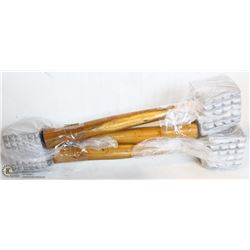 ON CHOICE: NEW MEAT MALLET TENDERIZERS - LOT OF 3