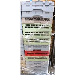 ON CHOICE: STACK OF APPROX. 13 DISHRACKS