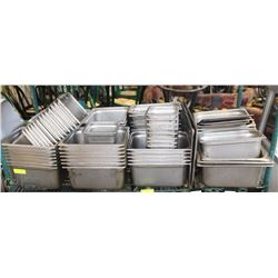 SHELF CONTAINING VARIOUS SIZE METAL INSERTS