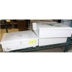 SHELF WITH 5 FIRST AID KITS