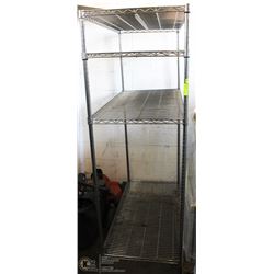 74" TALL SS METRO RACK