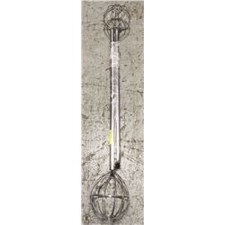 PAIR OF LARGE MIXING WHISKS