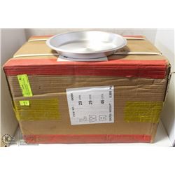 NEW 8" ALUMINUM PIE PLATES, JOHNSON-ROSE 64504