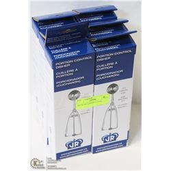 ON CHOICE: SET OF SIX PORTION SCOOPS