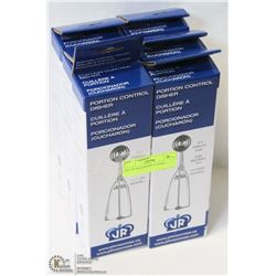 ON CHOICE: SET OF SIX PORTION SCOOPS