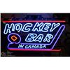 Image 1 : HOCKEY BAR IN CANADA NEON SIGN (WORKING)