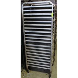 (ON CHOICE) 20 TIER BUN PAN RACK WITH TRAYS