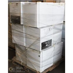PALLET OF 12 WHITE DANBY MINI BAR FRIDGES