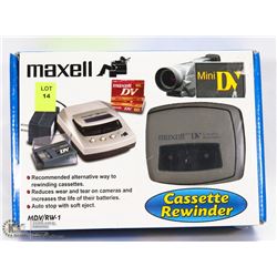 FACTORY SEALED MINI DV CASSETTE REWINDER