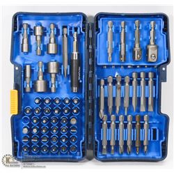 RYOBI BIT AND DRIVER SET.