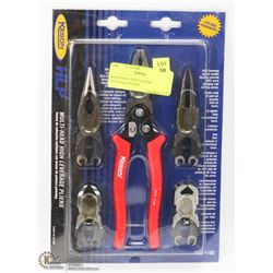 KESON MULTIHEAD HIGH LEVERAGE PLIERS.