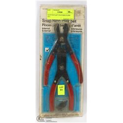 MASTERCRAFT SNAP RING PLIER SET.