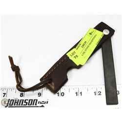 KA-BAR OIL STONE SHARPENING STONE .