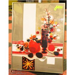 LIMITED EDITION 3/260 SIGNED ART FRAMED