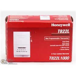 NEW HONEYWELL T822L NON PROGRAMMABLE THERMOSTAT