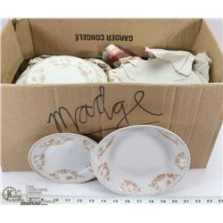 BOX OF NIPPON NOGOYA DISHES (OVER 30 PIECES).