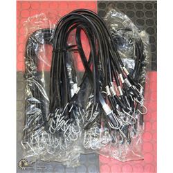 BUNDLE OF 10 RUBBER STRAPS X3