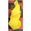 Image 1 : BOX OF 3XL DISPOSABLE YELLOW COVERALLS