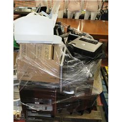 PALLET WITH ELECTRONICS INCL.  DELL PROJECTOR