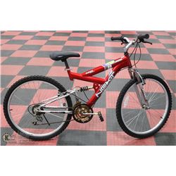 NEXT 18SP FULL SUSPENSION MOUNTAIN BIKE 26" TIRES