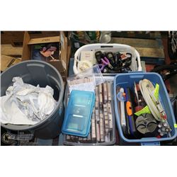 PALLET OF ESTATE STAMPS,RECORDS AND MORE