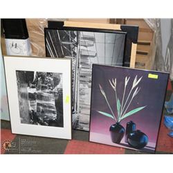 GROUP OF 3 ASSORTED PICTURES