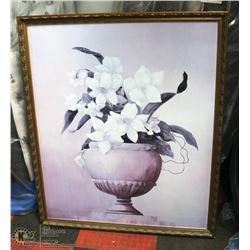 LARGE GOLD FRAMED PICTURE